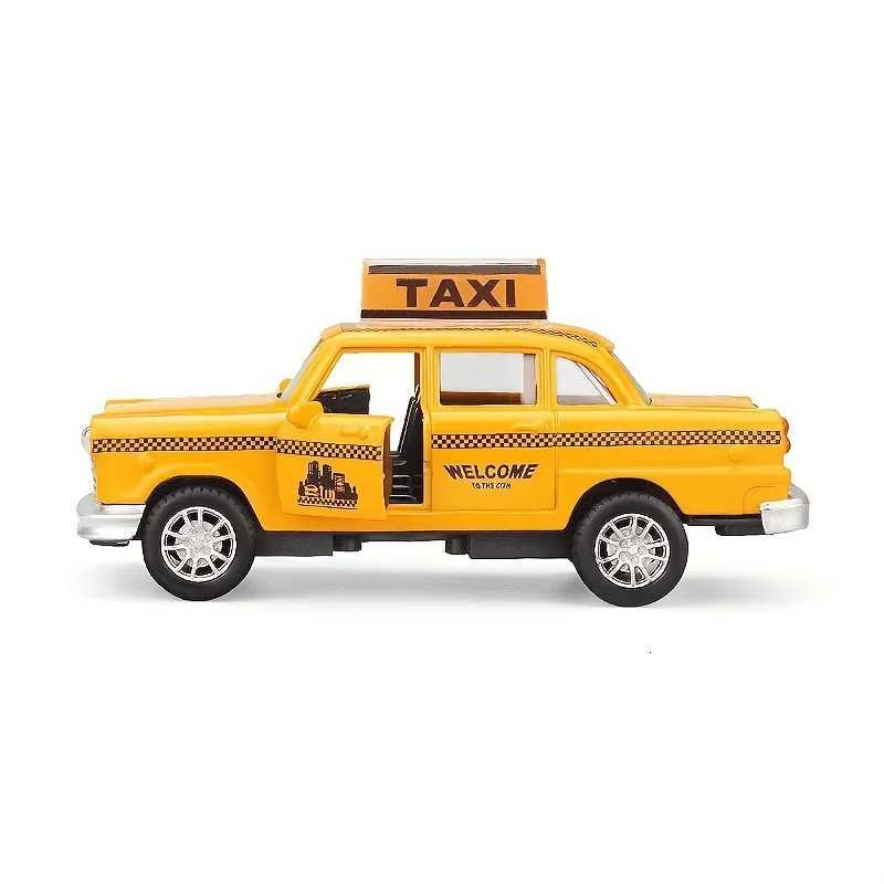 136 alloy Thunderbird taxi model childrens toy car ornament springback car model boys educational toy Y260319
