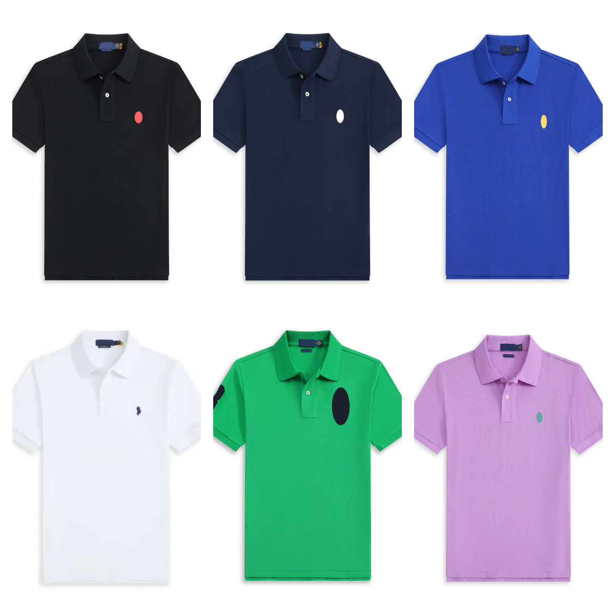 Men's and Women's T-Shirt Polo Shirts Designer Summer Casual Short Sleeve 100% Cotton Fashion Embroidery Tee, Asia Size S-3XL 2026