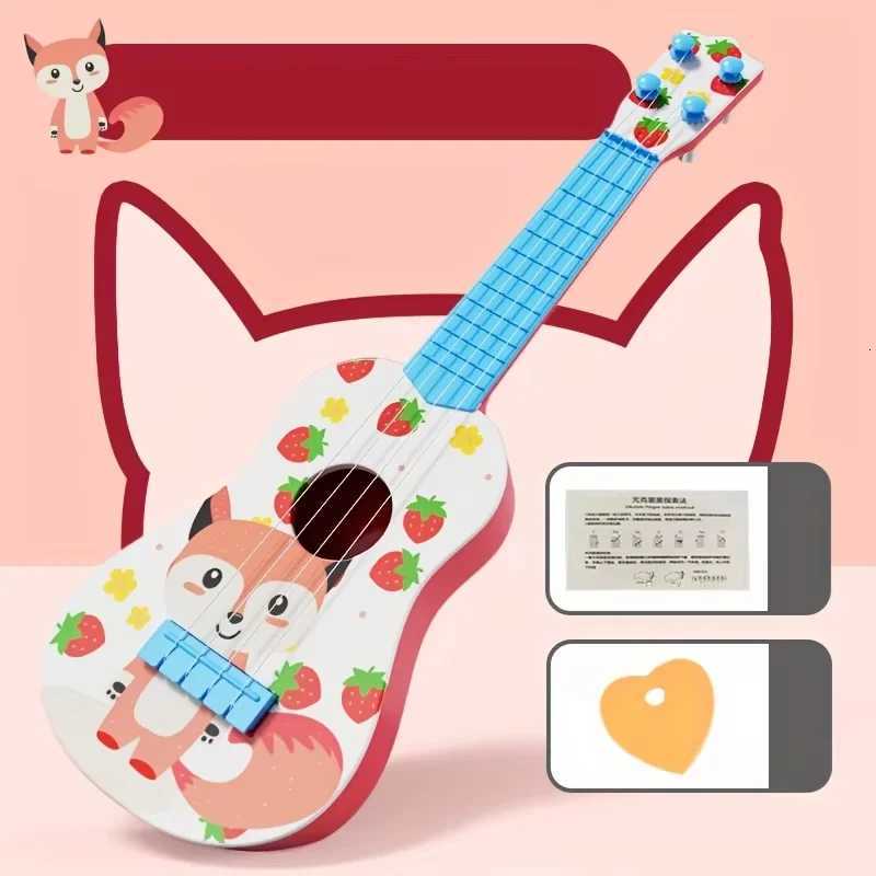 Blue Guitar Music Toy Suitable for Children Aged 0-3 And above Age Infants Early Education Musical Instrument Toy Y260319