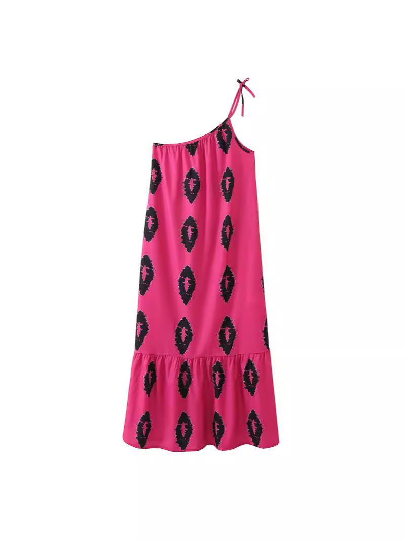 X8002 High-end, sexy, padded halter dress for women, new summer style, bodycon skirt.