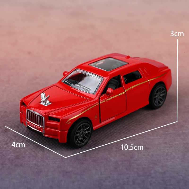 bagged143 Rolls-Royce Phantom Alloy Model Car Simulated vehicle children alloy car boys toy model car ornaments Y260319