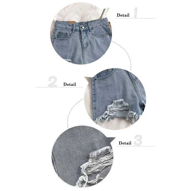 Summer Lady Chic Sexy Fashion Shorts Jeans Girls Raw Edge Casual Mini Denim Pants Female Korean High Waist Short Jeans M260319