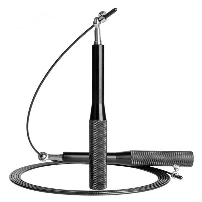 Adjustable Aluminum Handle Wire Rope Skipping Alloy Genus Sports Fitness Supplies Bearing High Fast Speed Jump M260319