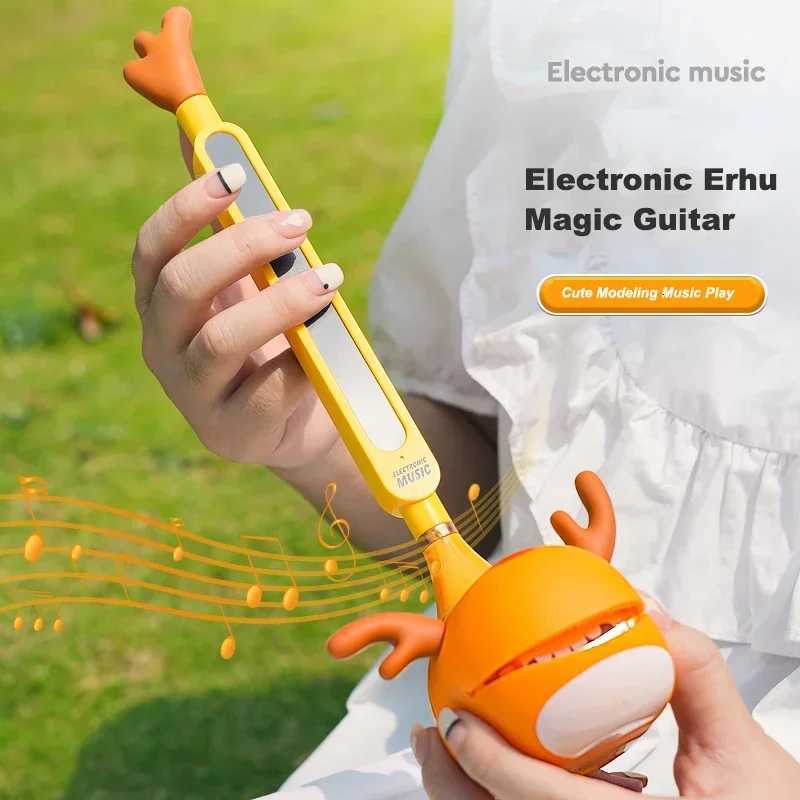 Electronic synthesizer - portable electronic tadpole instrument childrens fun toys perfect Christmas Y260319