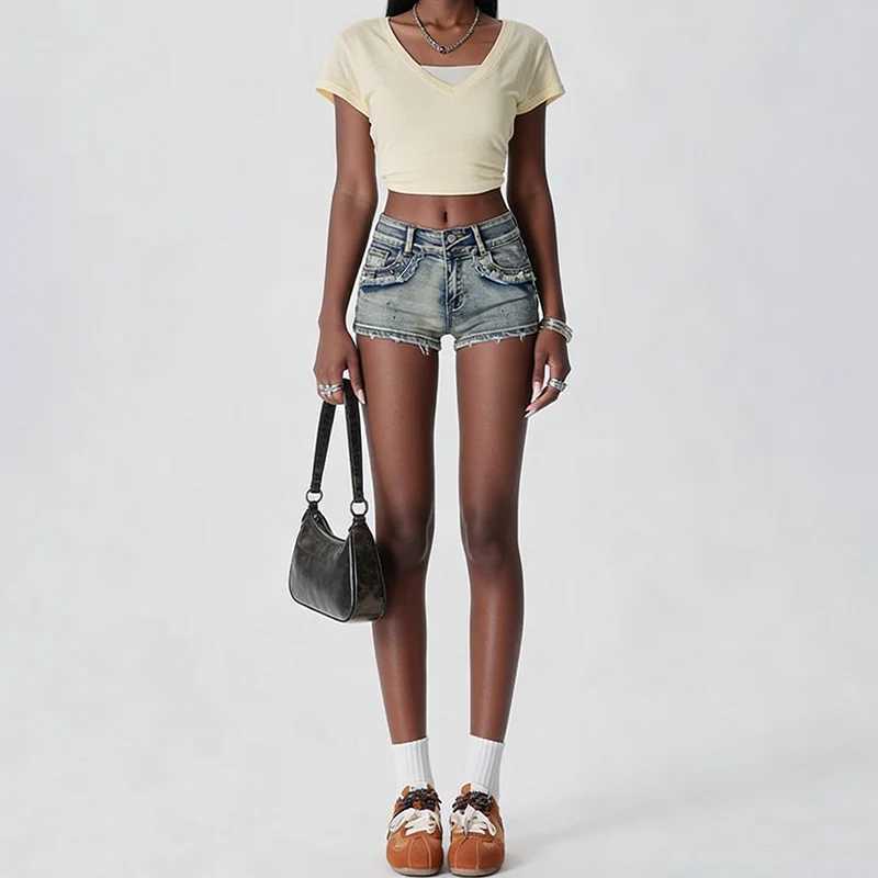 Summer Women Designer Slim Fit Thin Jeans Hot Sale Female Low Waist Short Pants Girls Casual Fashion Denim Shorts M260319