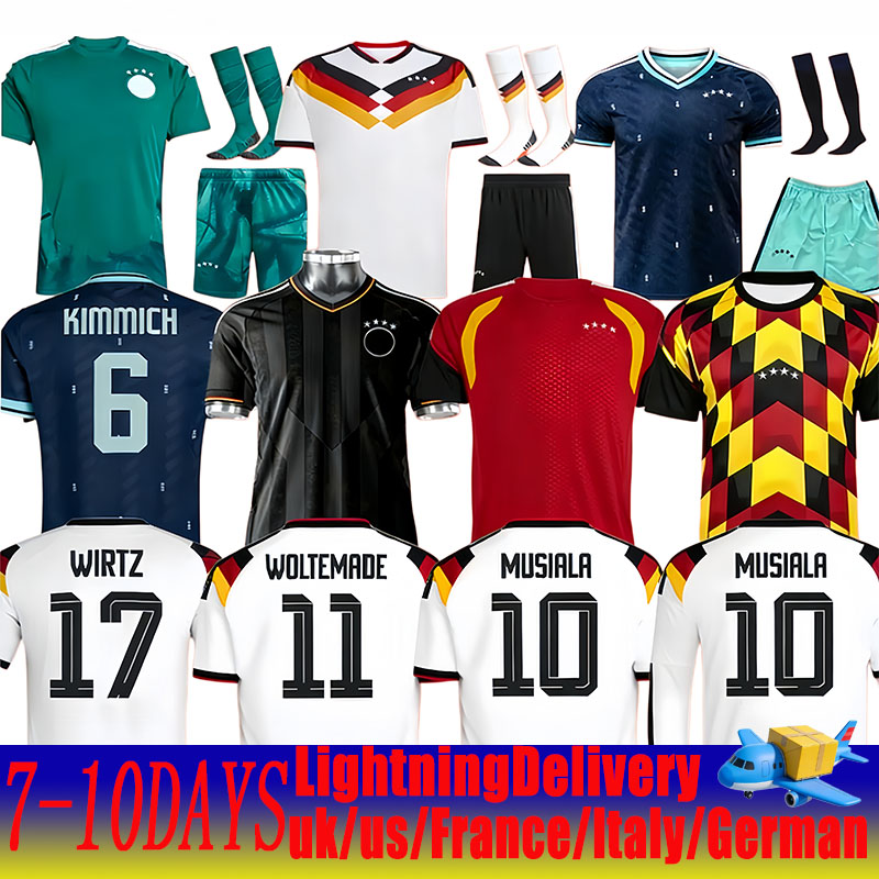 2026 world cup germany jersey Whiteout Germany 125TH Kit alemania euro soccer jerseys deutschland trikot KROOS football shirt Deutschland maillot allemagne EM