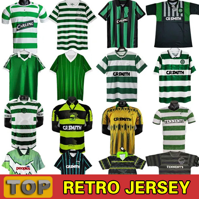 Retro Soccer Jerseys celticfc 78 80 84 86 91 92 94 96 97 05 06 football shirts Celts LARSSON SUTTON NAKAMURA KEANE Classic Vintage kits 1991 1994 2005 2006 DALGLISH