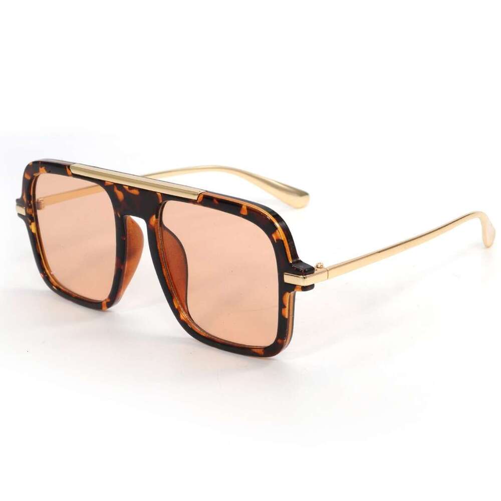New Sunglasses, Unisex Square Frame Sunglasses For Men And Women Chunjinqiuli