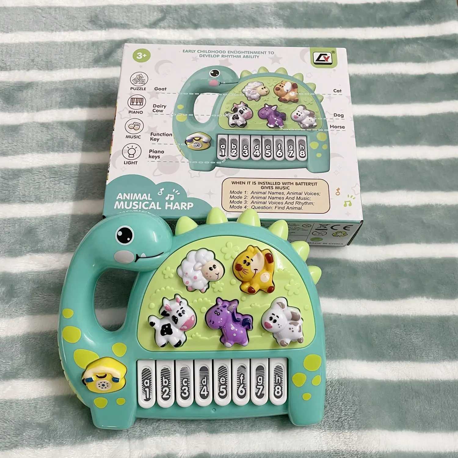 Kids Musical Instrument Animal Sound Toy Learning Toy Preschool Toy Rhythm Training Toy Fun Learning Toy Y260319