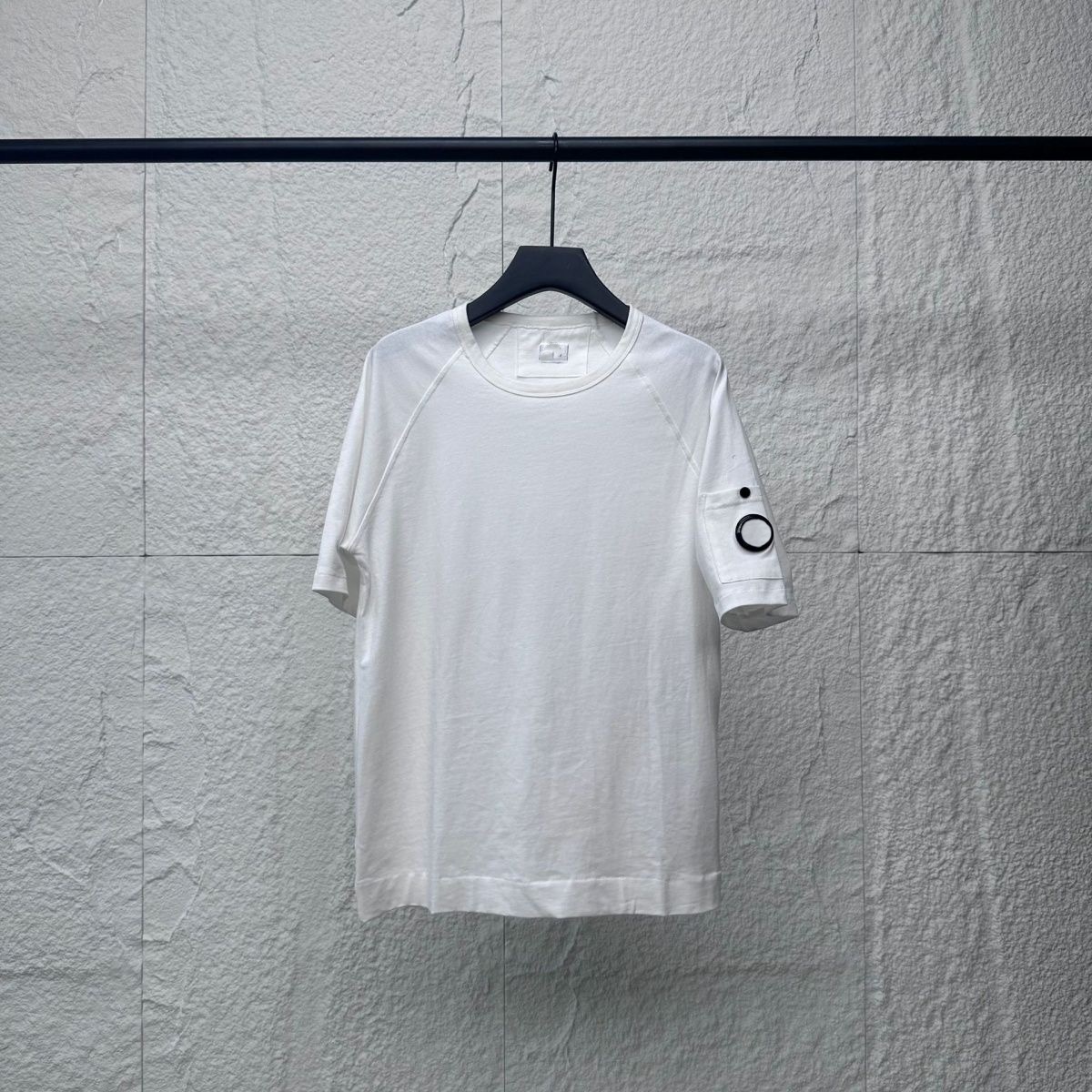 Mens Clothing 26ss New designer T-shirt St.one men's compass embroidered round neck armband T-shirt women's hoodie couple loose T-shirt