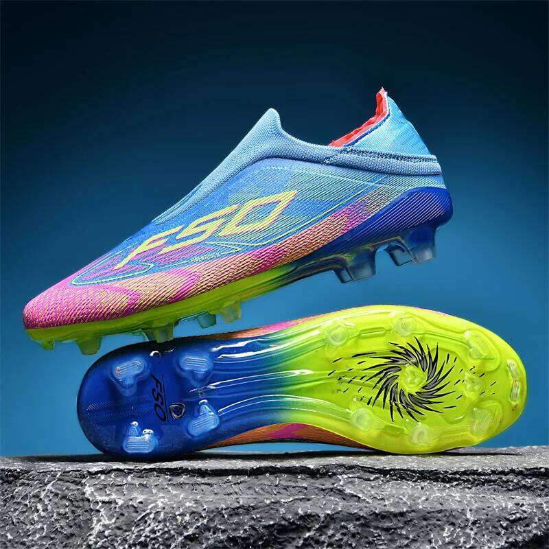 New Men Soccer Shoes Match Indoor Hot-selling Outdoor Football Boots Grass Cleats High-top Futsal Sneakers Non-Slip High-quality 26Y0318