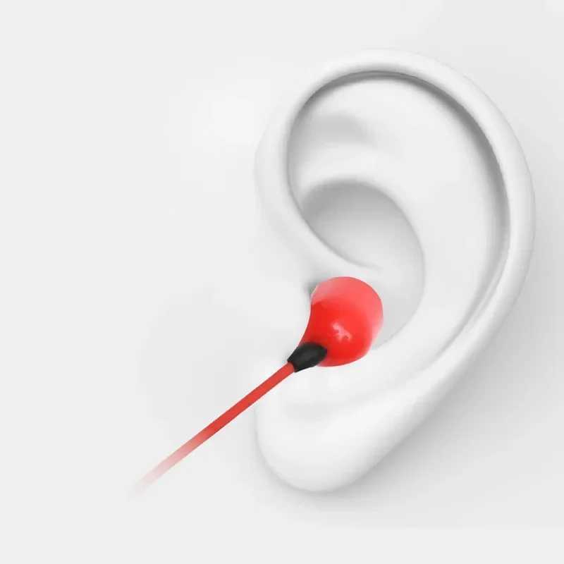 Wired In Ear Earphones 3 Meters 3m Long Line Jack 35mm Computer Headset Headphones 5 Generation Earplug TV PC Headsets D260319