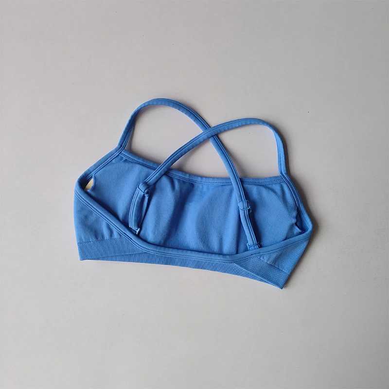 Gathering Shock-proof and Beautiful Back Seamless Sports Bras Gym Women Top Crop Tube Yoga Tops Fitness Scrunch Bum Workout Suit Z20260319