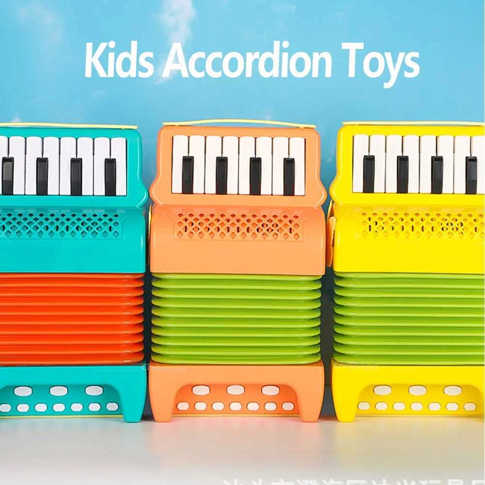 Accordion Toy for Kid Piano Musical Indoor and Outdoor Playing Musical Instrument Educational Toys Gifts for Toddlers Boys Girls Y260319