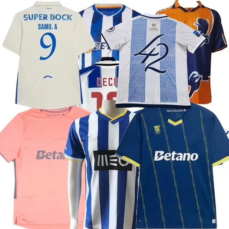 Retro Porto 87 91 92 94 95 96 98 99 2000 03 04 09 2010 11 12 13 14 15 17 18 25 26 DECO Soccer Jerseys PEPE SAMU.A R.MORA GABRI VEIGA FALCAO HULK JAMES Football MEN KIDS Shirts