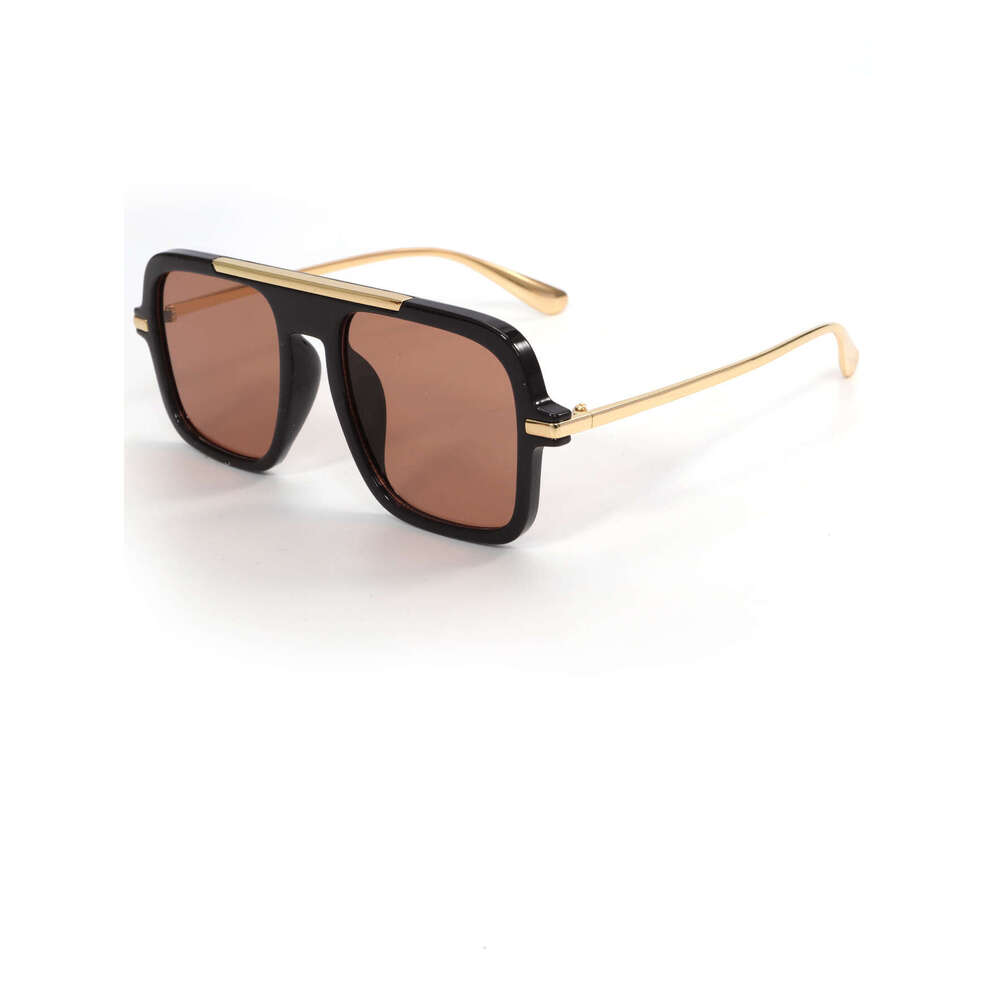 New Sunglasses, Unisex Square Frame Sunglasses For Men And Women Chunjinqiuli