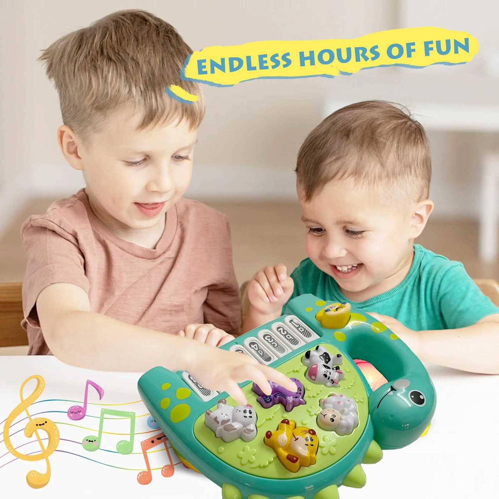 Kids Musical Instrument Animal Sound Toy Learning Toy Preschool Toy Rhythm Training Toy Fun Learning Toy Y260319