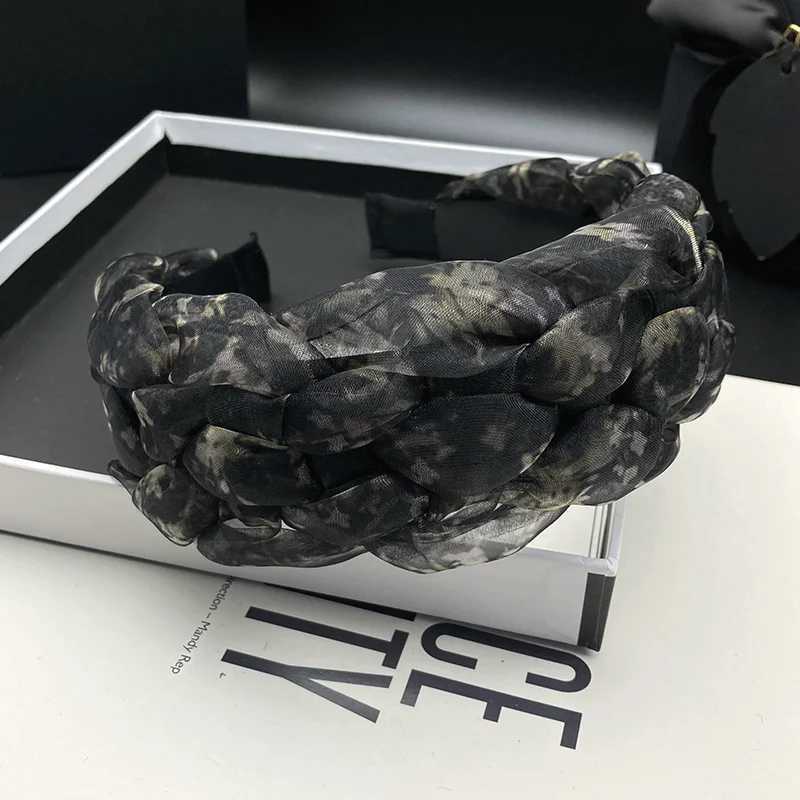 New style elegant hairpin and hair hoop for women niche style for outdoor headwear hair press face washing head hoop H260319