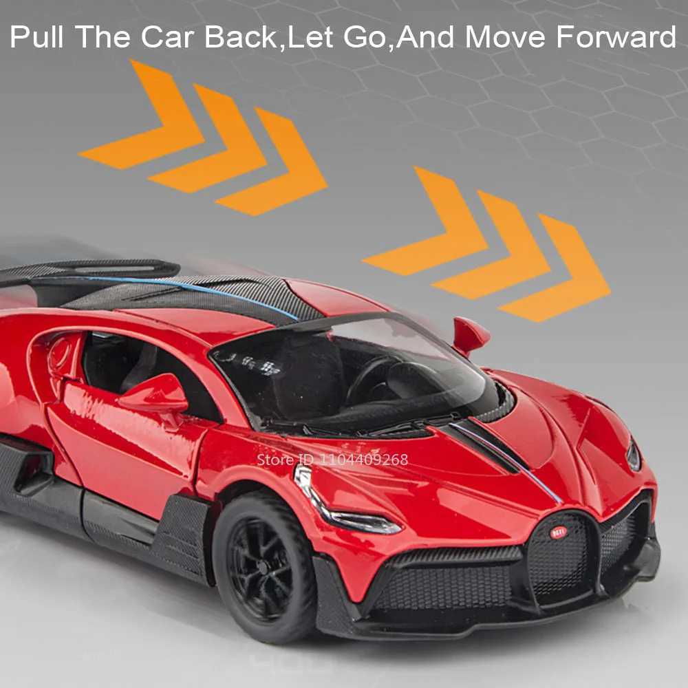 132 Lambor LP750 Divo Police Car Model Toy Alloy Diecast Simulation Doors Opened Sound Light sport cars Models for Boys Gifts Y260319