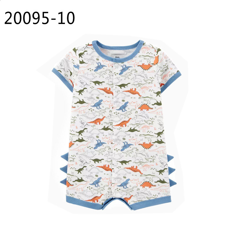 Baby clothes short-sleeved summer outfit pure cotton baby jumpsuit thin and super cute crawling suit newborn romper