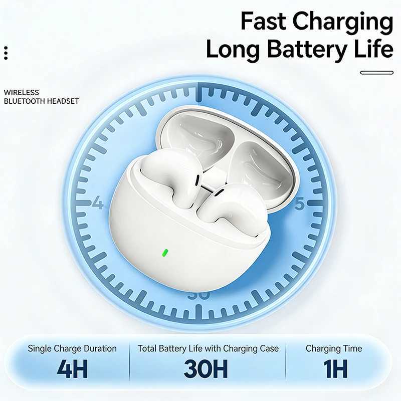 W25LD-Wireless Earphone Bluetooth 53 Earphones 30H Long Battery Life IPX4 Waterproof True Wireless Headphone Earbuds D260319