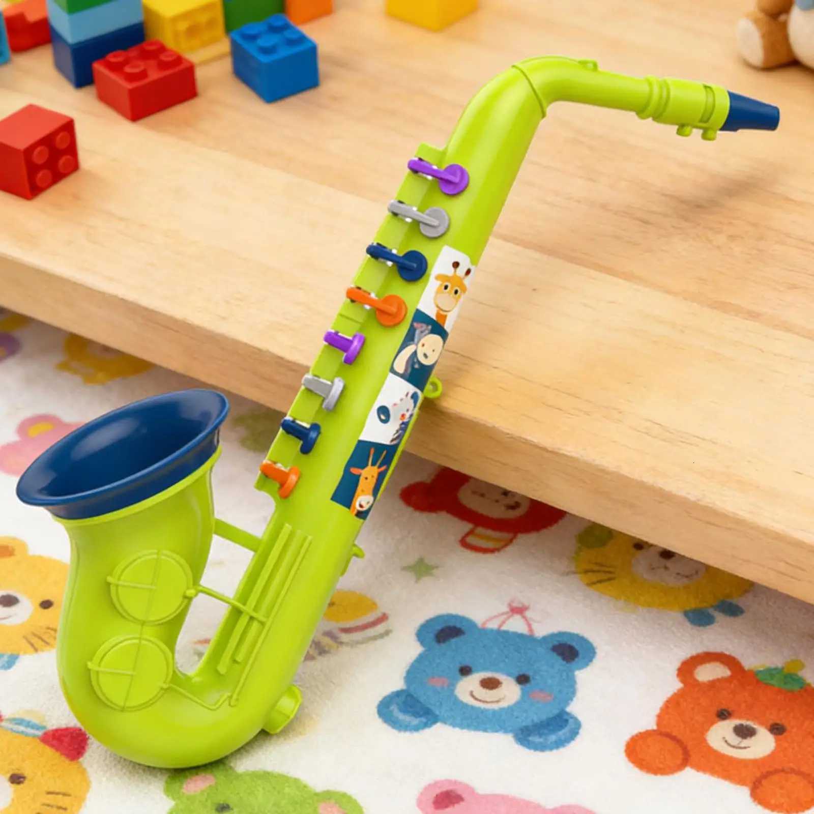 Saxophone for Kids Educational Realistic Musical Instrument Kids Learning Music Saxophone for Boys Girls Preschoolers Students Y260319