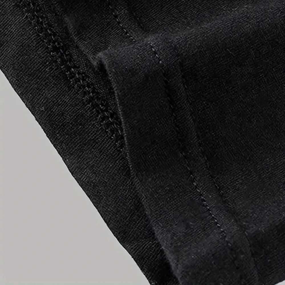 4pcs Men Boxer Briefs - Soft Breathable Stretchy Black Underwear Casual Attire Comfortable Everyday Shorties Everyday Underwear D260319