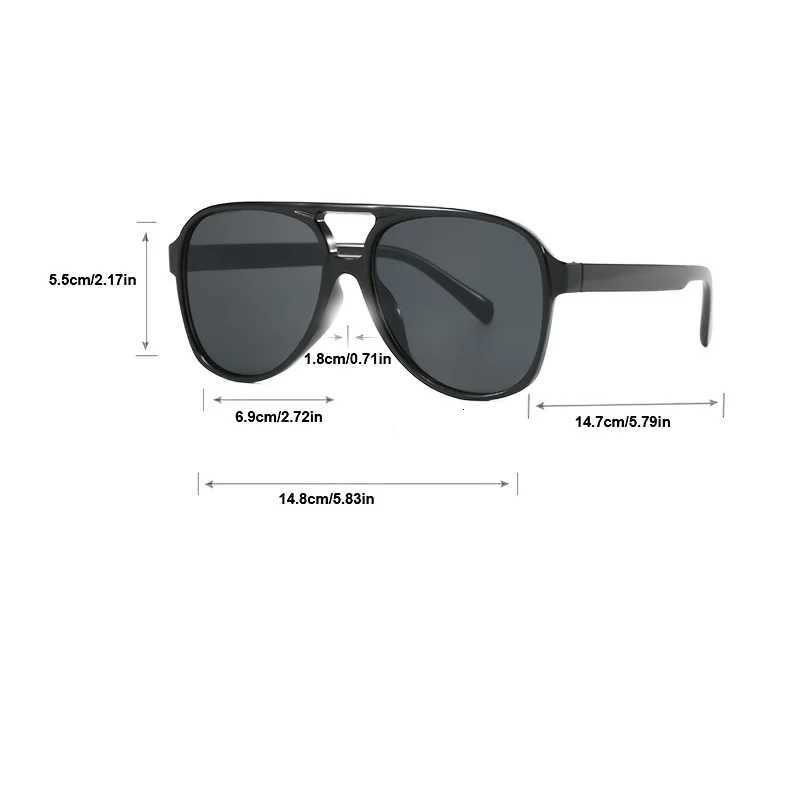 6pcs Pack Fashion Square Sunglasses Classic Sun Glasses Women Black Sun Glasses Men Outdoor Sports Eyeglasses Unisex H260319 - view 7