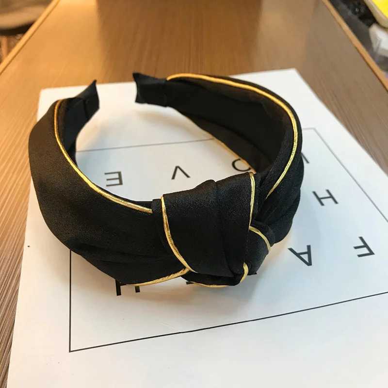 Solid Knot Headbands For Women Girls Wide Side Hairbands Hair Hoop Fashion Hair bands Female Head Bands Hair Accessories H260319