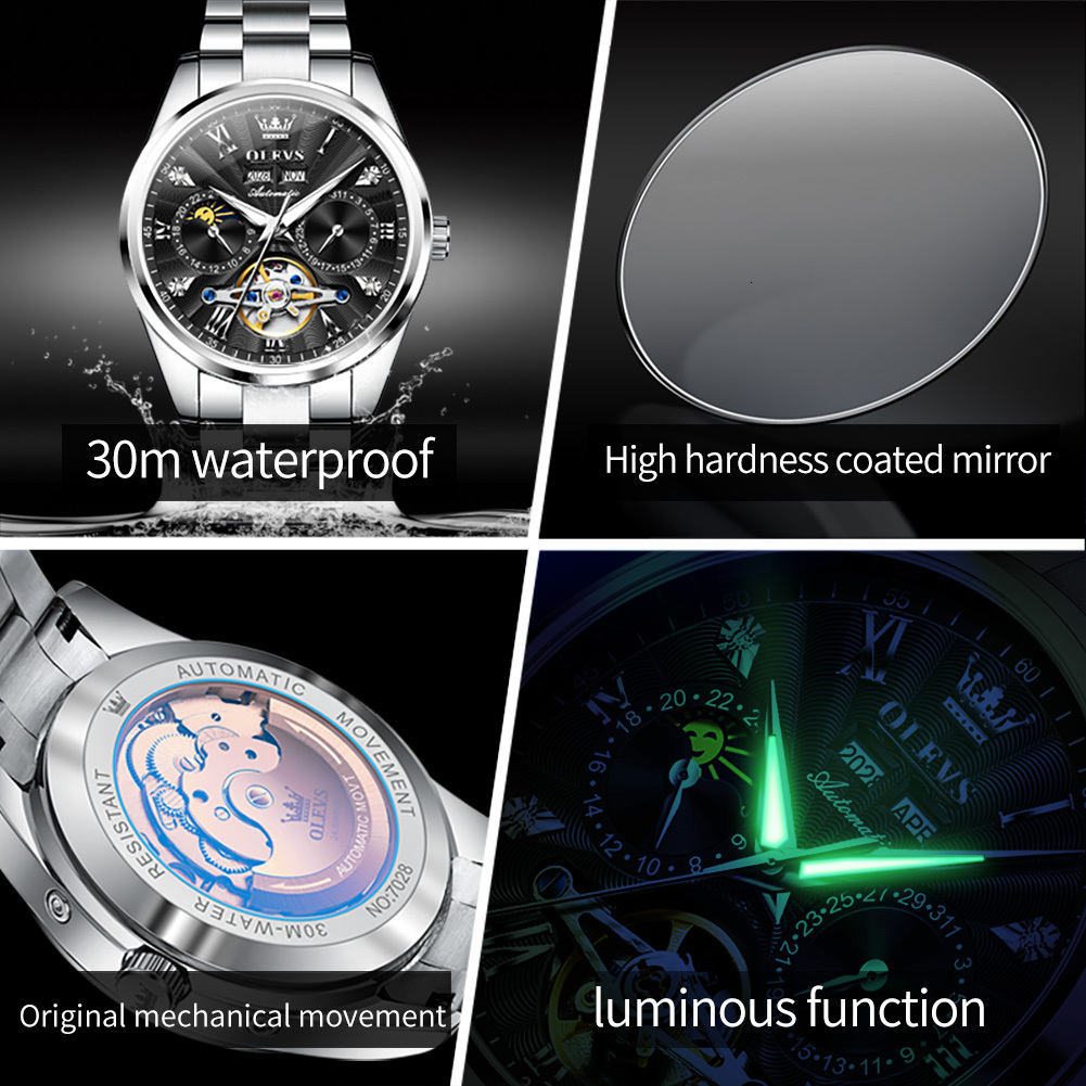 Model Endorsed By Celebrities The Brand Watches Men Designer - Its Latest Flagship Multi-functional Automatic Mechanical Watch Featuring Long-lasting