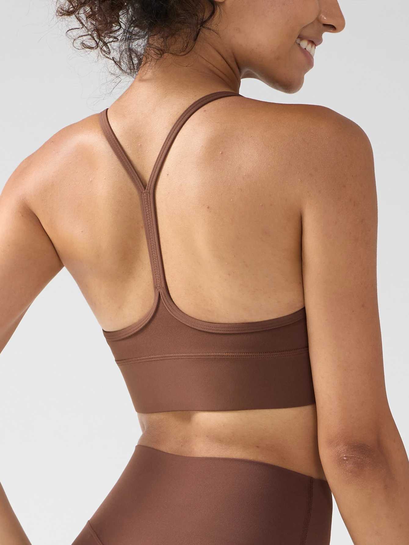 Sexy Solid Color Women Sport Bra Y Shape Beautiful Back High Strength Sports Vest Running Fitness Cycling Breathable Yoga Bra Z20260319