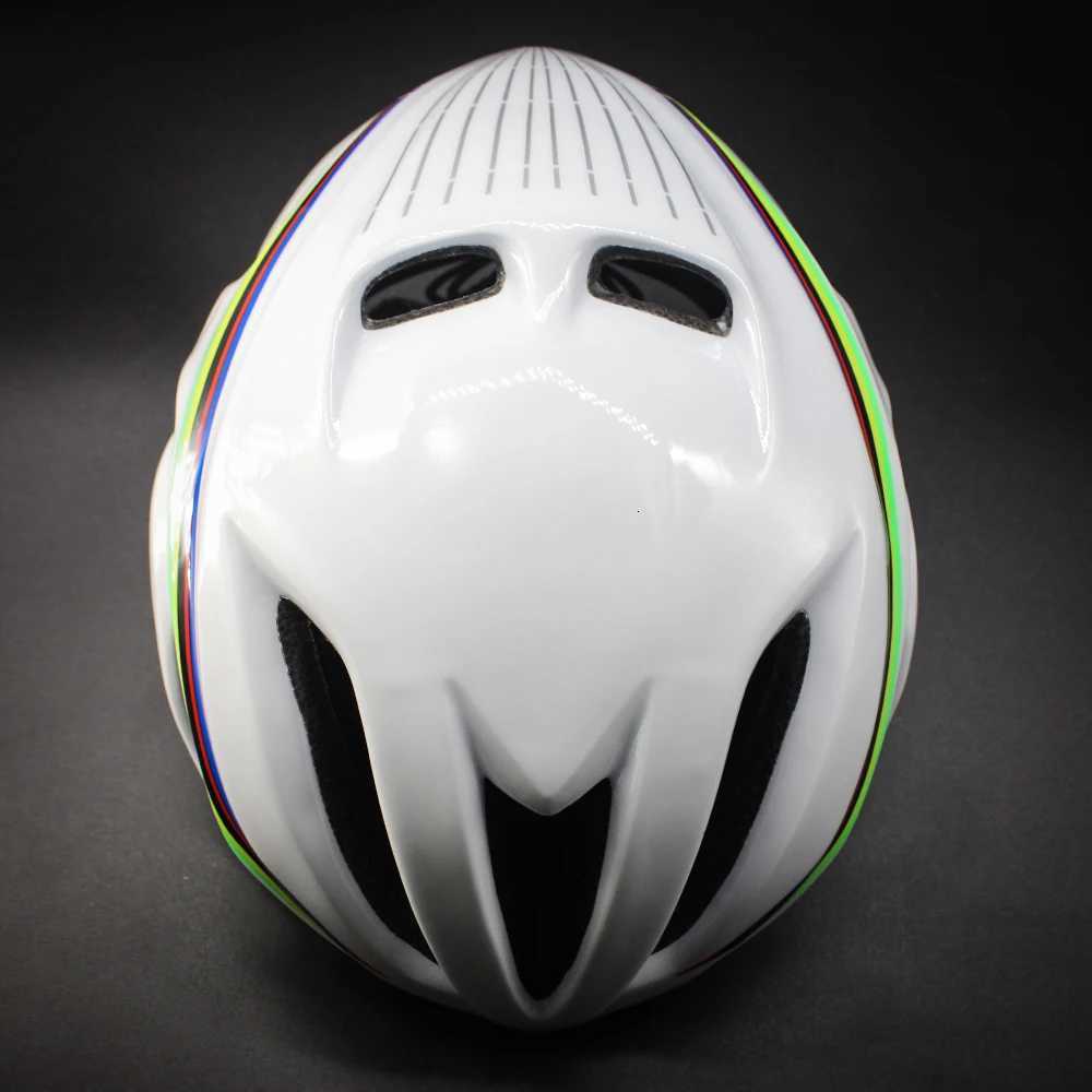 Triathlon Cycling Helmet Time Trial Aero Road Bike Helmets Mtb Race Protector Bicycle Helmets Casco Ciclismo Bicycle Equipment H260319