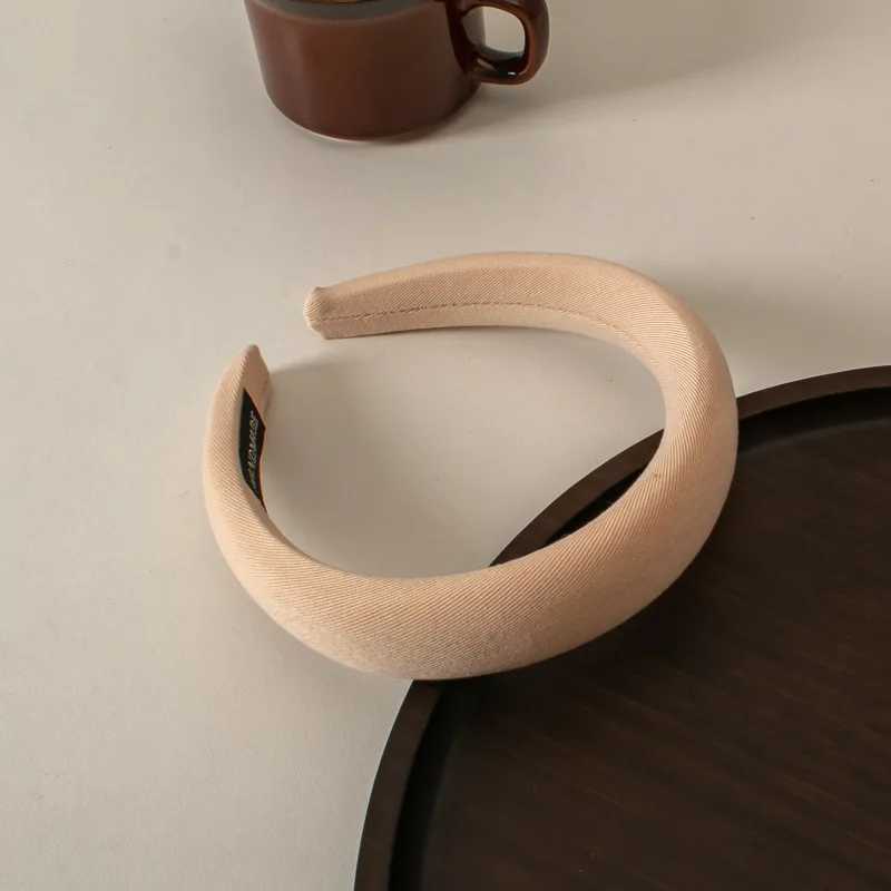 Wide-brimmed Fabric Autumn/winter Hairband Women Wild Go Out Korea Sweet Headband Press Hair Hairband Headband Hair Accessories H260319