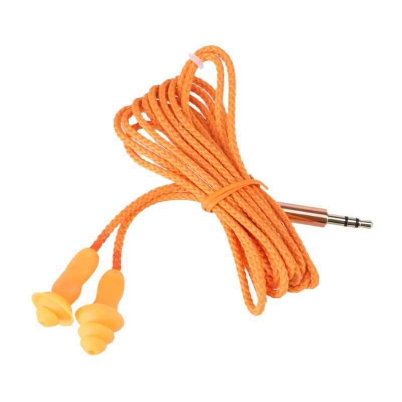 Noise Isolating Earbuds Earphone with Clear Sound Quality for Sports and Travel Comfort Fit Earplugs Headphones D260319