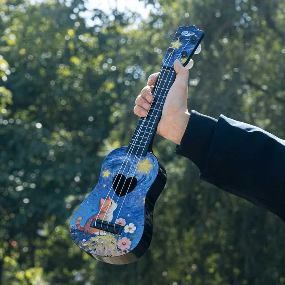 165 Inch Kids Fun Ukulele Toy Guitar - Good for Beginners and Educational Childrens Christmas Thanksgiving Music Gift Y260319