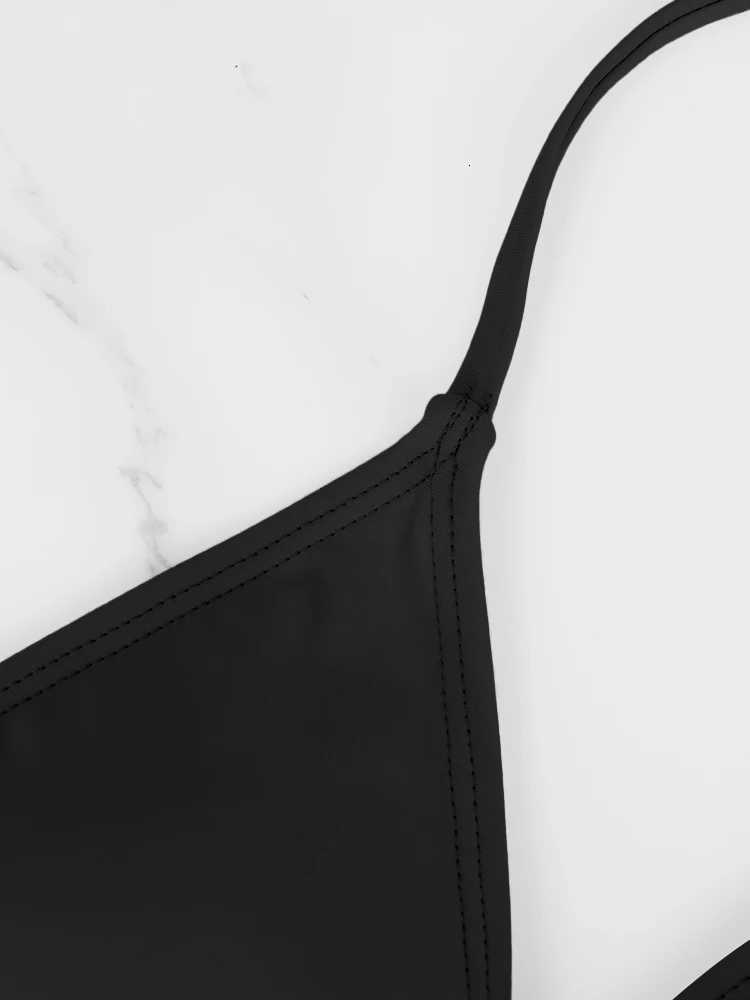 1Pc Womens Sexy Bikini Top Bra Swimsuit Summer Beach Style Solid Color Hanging Neck Bareback Strap Bikini Swimsuit Bra SwimsuitT260318