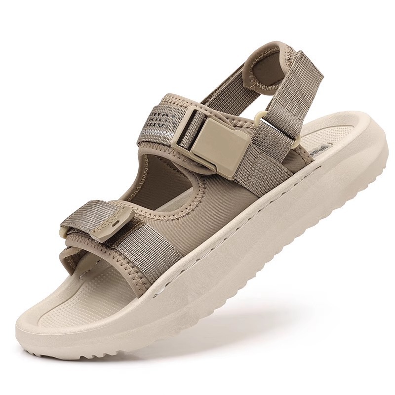 Sandals Man 2026 Summer New Style Casual Thick Topped Tower Sport Driving Outerwear Beach Shoes Men Hollowed Out Sandals