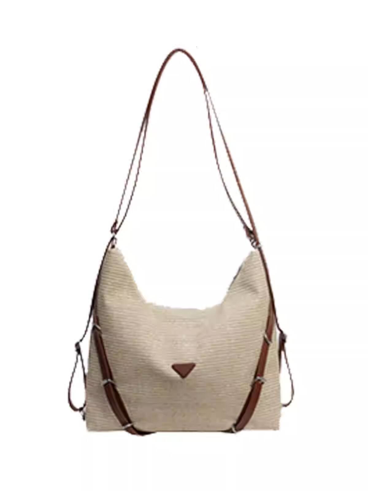 2026 Luxury Brand Women's Retro Shoulder Bag Trendy Large Capacity Commuting Backpack Versatile Lightweight Leisure Vacation Travel Bag Fashion H