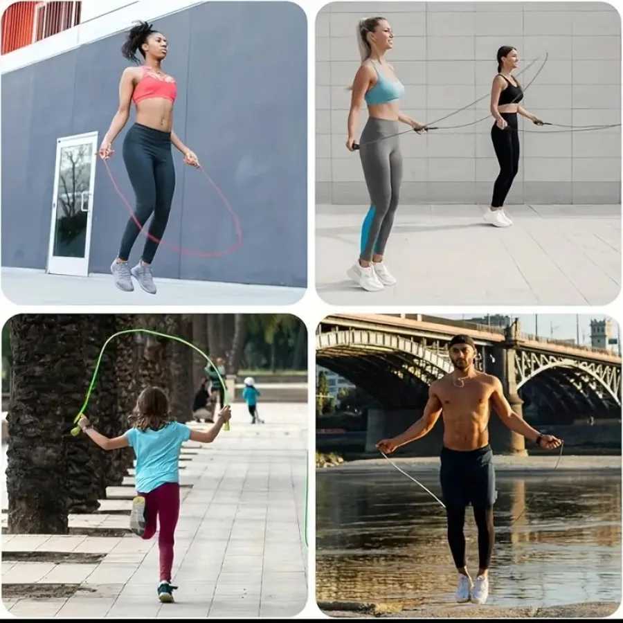 Non Slip PVC Jump Rope Speed Training Fitness Tool M260319