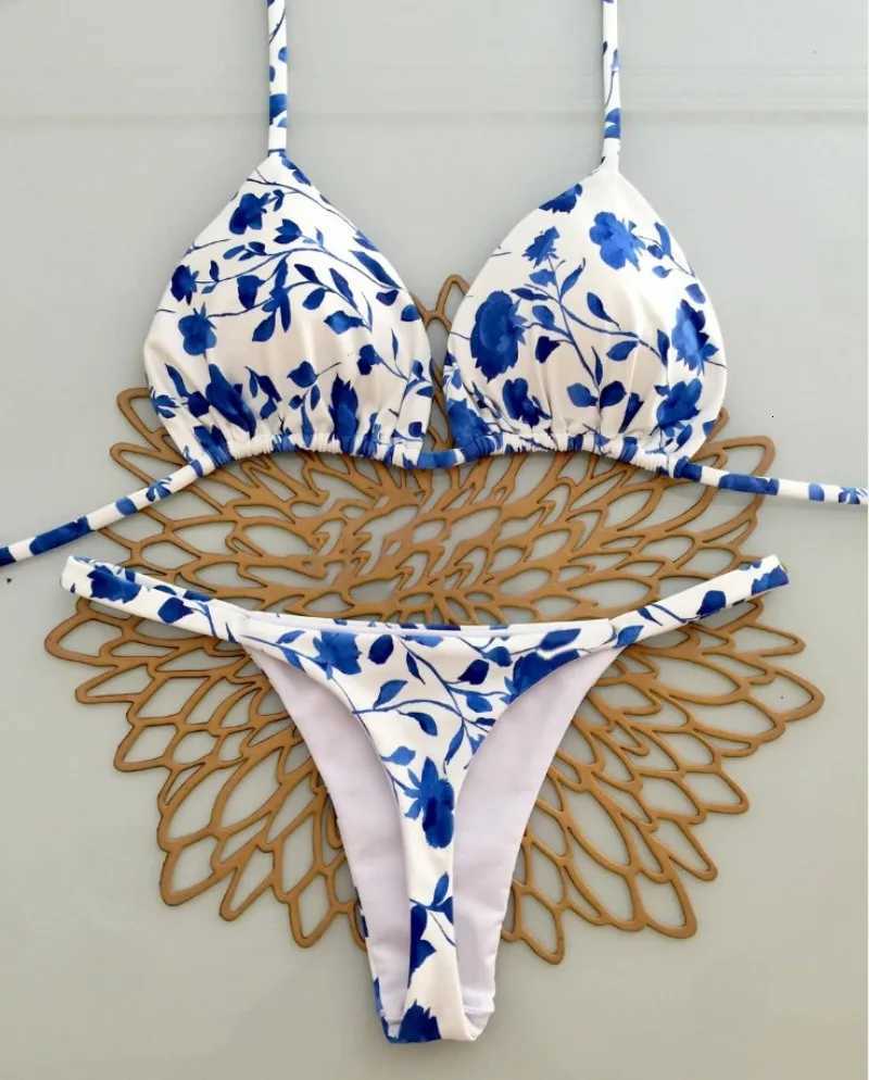 New Sexy Gather Bikini Women Split Swimsuit Brazil Beach WomenT260318
