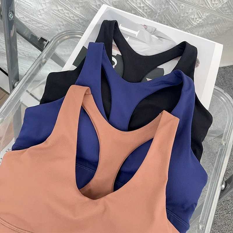 Fitness Yoga Sport Bras High Strength Beautiful Back Yoga Bra Shockproof Breathable Running Pilates Training Fitness Vest Z20260319