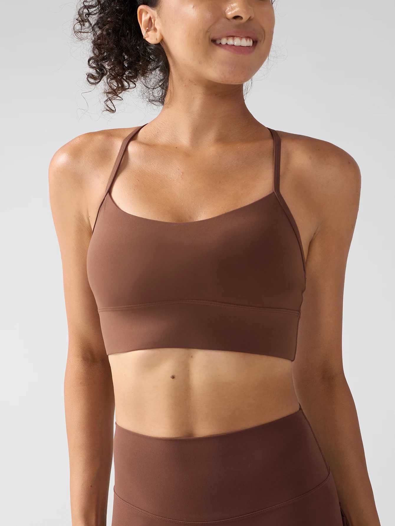 Sexy Solid Color Women Sport Bra Y Shape Beautiful Back High Strength Sports Vest Running Fitness Cycling Breathable Yoga Bra Z20260319