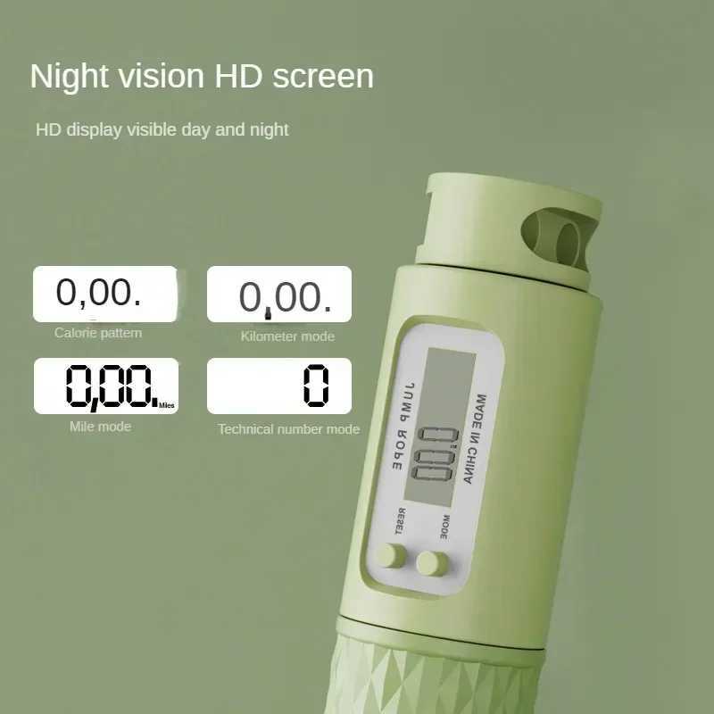 28m Fitness Sports Jump Rope No Rope Weight Loss Muscle Training Intelligent Electronic Counting Jump Home Gym Equipment M260319