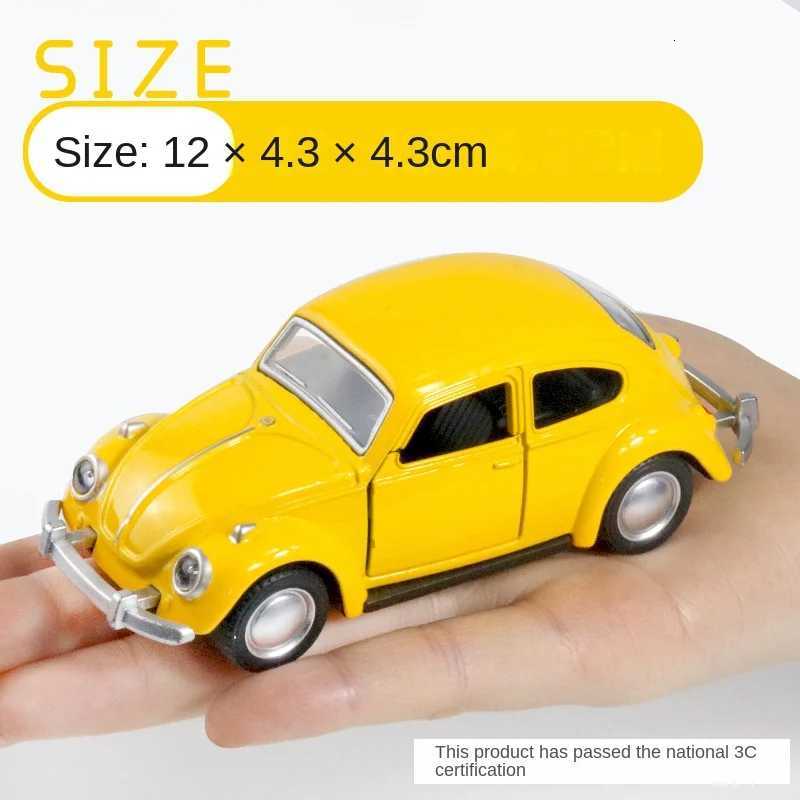 Car Model Decoration Alloy Car Model Beetle Classic Car Door Opening Force Childrens Car Decoration Car Carrying Decoration Y260319