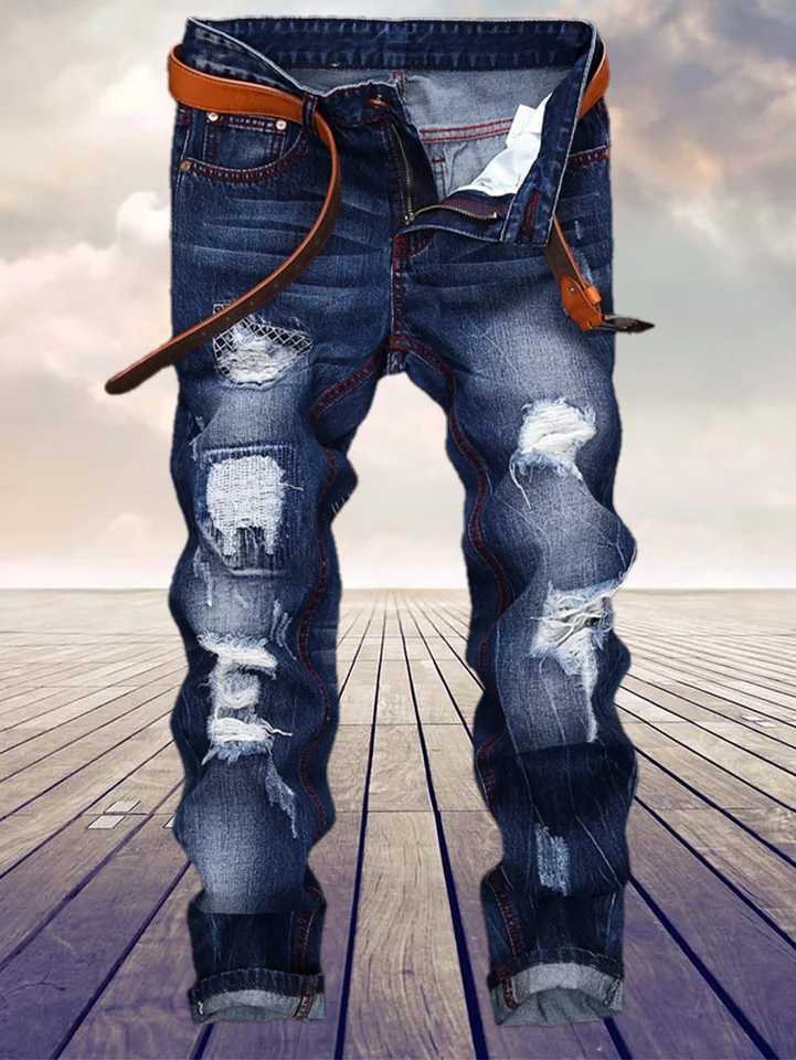 American youth trend to make old mens straight jeans M260319