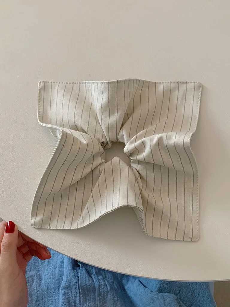 1 Scarf Of Striped Fabric Waistband For The Large IntestineLow-Temperature Ponytail Headband Hair Accessory H260319