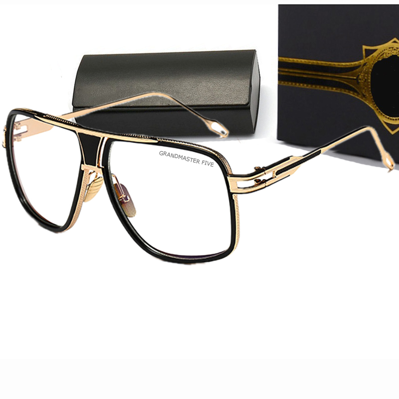 Grandmaster Five Brand Designer Sunglasses New Style Men Sun Glasses Driving Square Classic Glamour Pilot Oversized Trendy Large Street IVSTA Fashion 