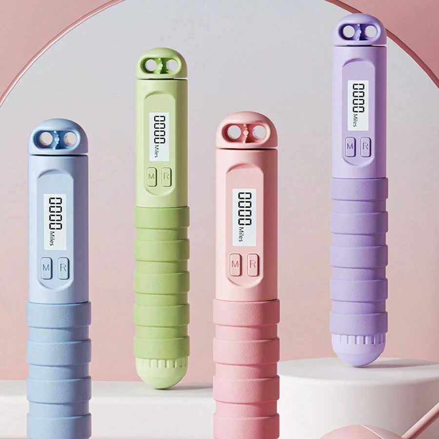 Electronic Counting Large Ball with Load Carrying Jump Rope Aerobic Exercise for Men and Women Weight Loss Exercise Fitness M260319