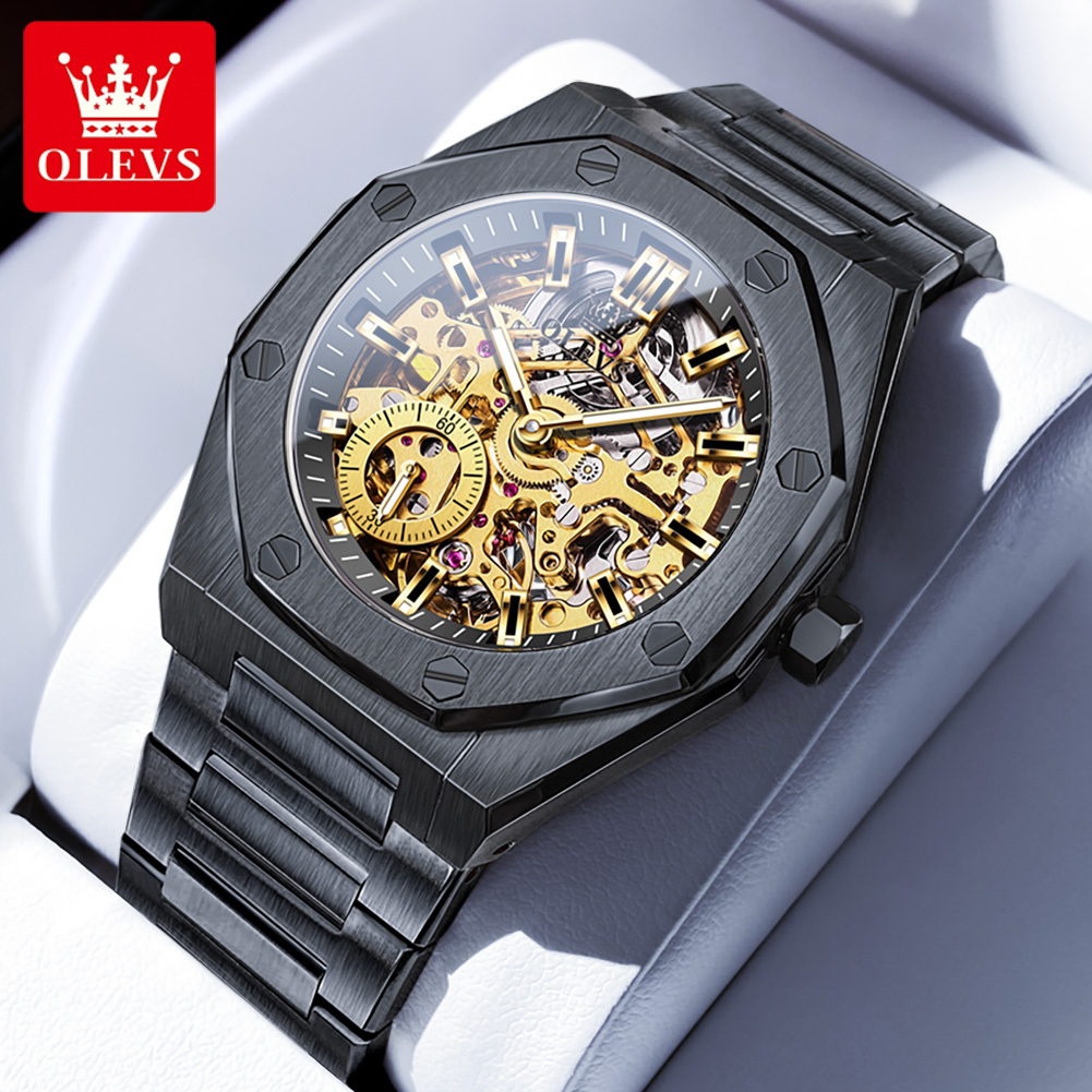 Watch Manufacturer One Piece Dropshipping Brand New Luminous Waterproof Fully Automatic Mechanical Men's Watch Watches Men Designer Fashion Trend