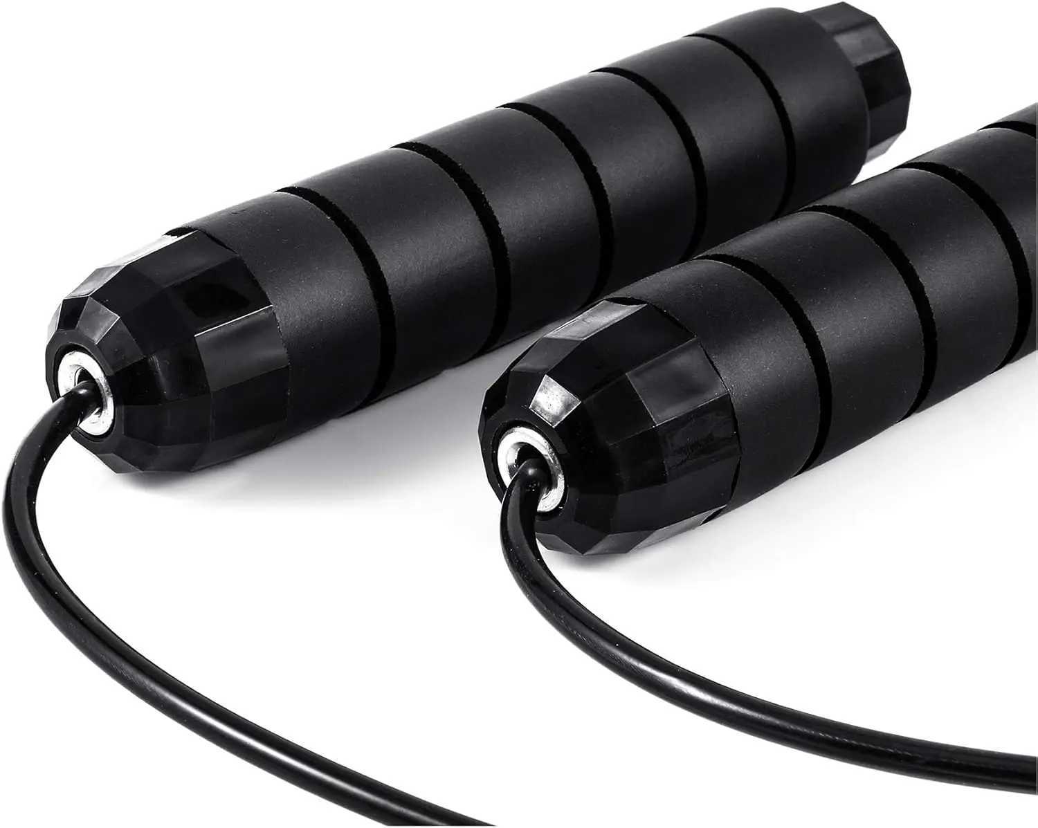 Adjustable Jump Rope with Ball Bearings Tangle-Free Rapid Speed for Exercise at Home Gym M260319